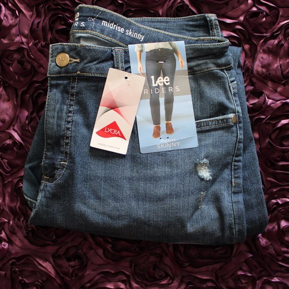 LEE Riders Women’s Midrise Skinny Premium Stretch - Picture 4 of 4